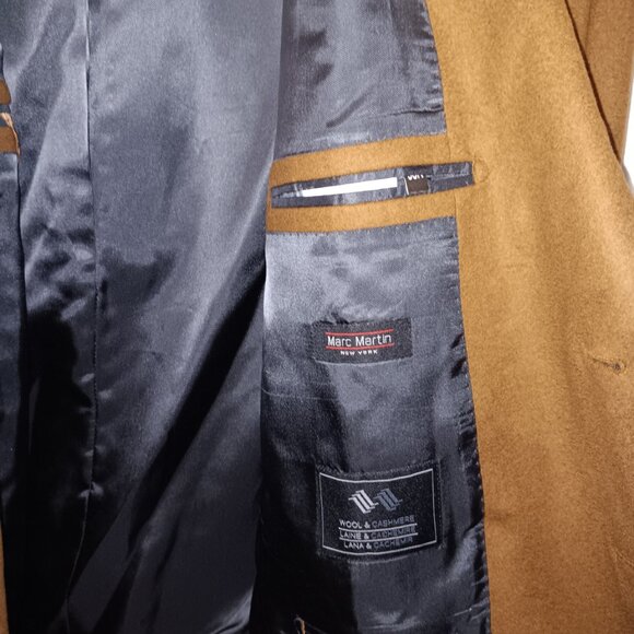 MARC MARTIN WOOL CASHMERE BLEND BLAZER - Picture 9 of 11